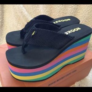 Rocket Dog Funky Flip Flop Sandals 7